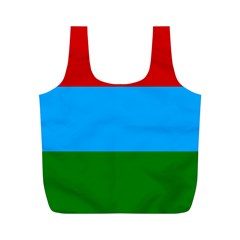 Flag Of Russian Republic Of Karelia Full Print Recycle Bag (m) by abbeyz71