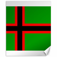 Karelia Nationalist Flag Canvas 16  X 20  by abbeyz71