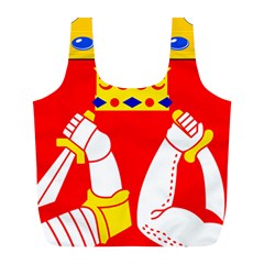 Coat of Arms of Province of Karelia Full Print Recycle Bag (L)