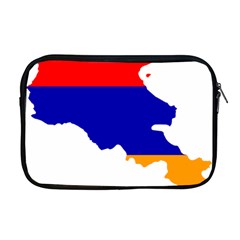 Flag Map Of Armenia Apple Macbook Pro 17  Zipper Case by abbeyz71