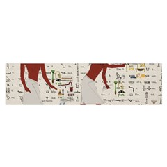 Egyptian Design Men Worker Slaves Satin Scarf (oblong)