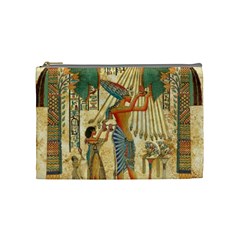 Egyptian Man Sun God Ra Amun Cosmetic Bag (medium) by Sapixe