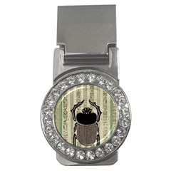 Egyptian Design Beetle Money Clips (cz)  by Sapixe
