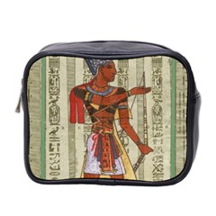 Egyptian Design Man Royal Mini Toiletries Bag (two Sides) by Sapixe