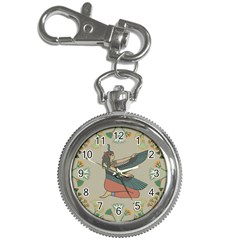 Egyptian Woman Wings Design Key Chain Watches by Sapixe