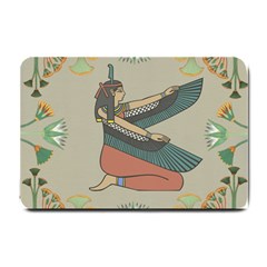 Egyptian Woman Wings Design Small Doormat  by Sapixe