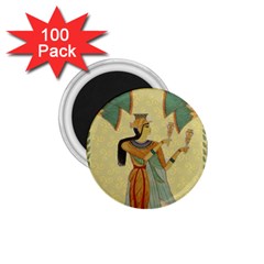 Egyptian Design Man Artifact Royal 1 75  Magnets (100 Pack)  by Sapixe