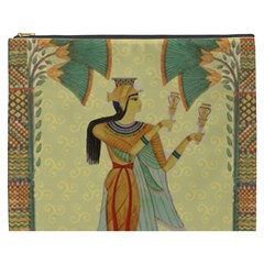 Egyptian Design Man Artifact Royal Cosmetic Bag (xxxl) by Sapixe