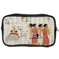 Egyptian Design Men Worker Slaves Toiletries Bag (two Sides) by Sapixe