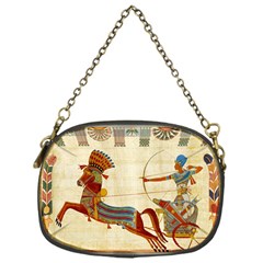 Egyptian Tutunkhamun Pharaoh Design Chain Purse (one Side) by Sapixe
