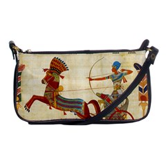 Egyptian Tutunkhamun Pharaoh Design Shoulder Clutch Bag by Sapixe
