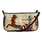 Egyptian Tutunkhamun Pharaoh Design Shoulder Clutch Bag Front