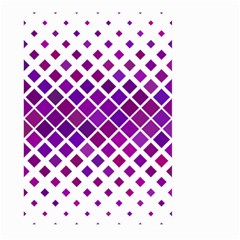 Pattern Square Purple Horizontal Large Garden Flag (two Sides)