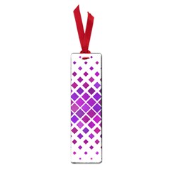 Pattern Square Purple Horizontal Small Book Marks by HermanTelo