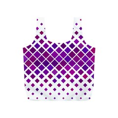 Pattern Square Purple Horizontal Full Print Recycle Bag (s) by HermanTelo