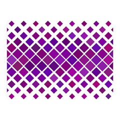 Pattern Square Purple Horizontal Double Sided Flano Blanket (mini)  by HermanTelo