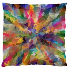 Polygon Wallpaper Standard Flano Cushion Case (one Side) by HermanTelo