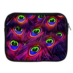 Peacock Feathers Color Plumage Apple Ipad 2/3/4 Zipper Cases