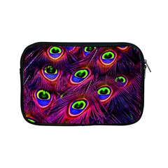 Peacock Feathers Color Plumage Apple Ipad Mini Zipper Cases by HermanTelo