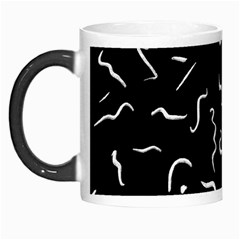 Scribbles Lines Painting Morph Mugs