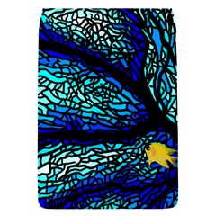 Sea Coral Stained Glass Removable Flap Cover (s) by HermanTelo