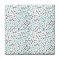 Seamless Texture Fill Polka Dots Face Towel by HermanTelo