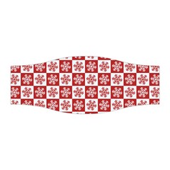 Snowflake Red White Stretchable Headband