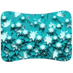 Stars Christmas Ice 3d Velour Seat Head Rest Cushion by HermanTelo