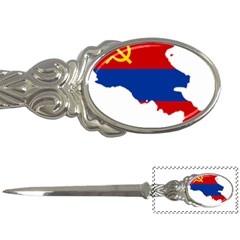 Flag Map Of Armenian Soviet Socialist Republic Letter Opener by abbeyz71