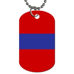 Flag Of Armenian Socialist Republic, 1952-1990 Dog Tag (two Sides) by abbeyz71