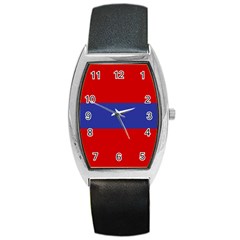 Flag Of Armenian Socialist Republic, 1952-1990 Barrel Style Metal Watch by abbeyz71