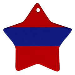 Flag Of Armenian Socialist Republic, 1952-1990 Star Ornament (two Sides) by abbeyz71