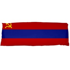 Flag Of Armenian Socialist Republic, 1952-1990 Body Pillow Case Dakimakura (two Sides) by abbeyz71