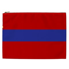 Flag Of Armenian Socialist Republic, 1952-1990 Cosmetic Bag (xxl) by abbeyz71