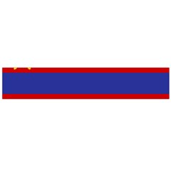 Flag Of Armenian Socialist Republic, 1952-1990 Large Flano Scarf  by abbeyz71