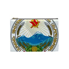 Emblem Of Armenian Soviet Socialist Republic, 1937-1991 Cosmetic Bag (medium) by abbeyz71