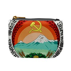 Emblem Of Armenian Socialist Republic, 1922 Mini Coin Purse by abbeyz71