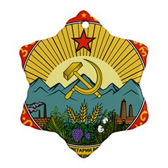 Emblem Of Transcaucasian Socialist Federative Soviet Republic, 1924-1930 Ornament (snowflake) by abbeyz71