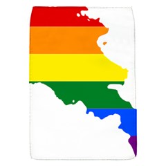 LGBT Flag Map of Armenia Removable Flap Cover (S)