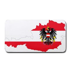 Flag Map Of Austria  Medium Bar Mats by abbeyz71