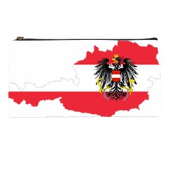 Flag Map Of Austria  Pencil Cases by abbeyz71
