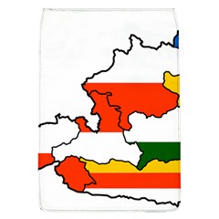 Austrian States Flag Map Removable Flap Cover (l) by abbeyz71
