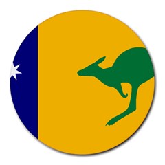 Proposed All Australian Flag Round Mousepads by abbeyz71