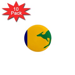 Proposed All Australian Flag 1  Mini Magnet (10 Pack)  by abbeyz71