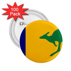 Proposed All Australian Flag 2 25  Buttons (100 Pack)  by abbeyz71