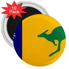 Proposed All Australian Flag 3  Magnets (10 Pack)  by abbeyz71