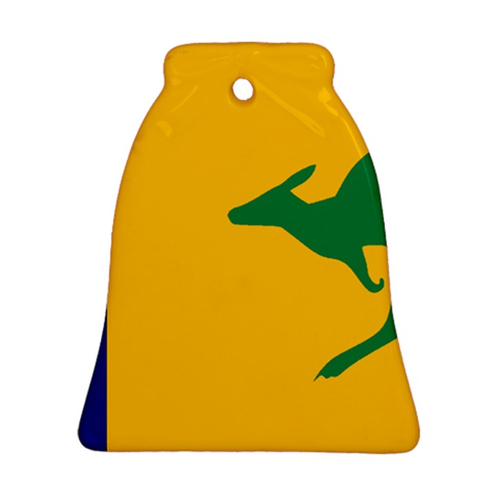 Proposed All Australian Flag Bell Ornament (Two Sides)