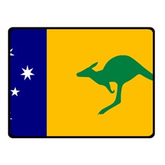 Proposed All Australian Flag Double Sided Fleece Blanket (small)  by abbeyz71