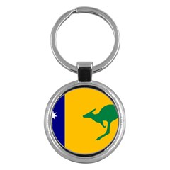 Proposed All Australian Flag Key Chain (round) by abbeyz71