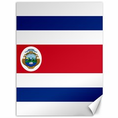 National Flag Of Costa Rica Canvas 36  X 48 